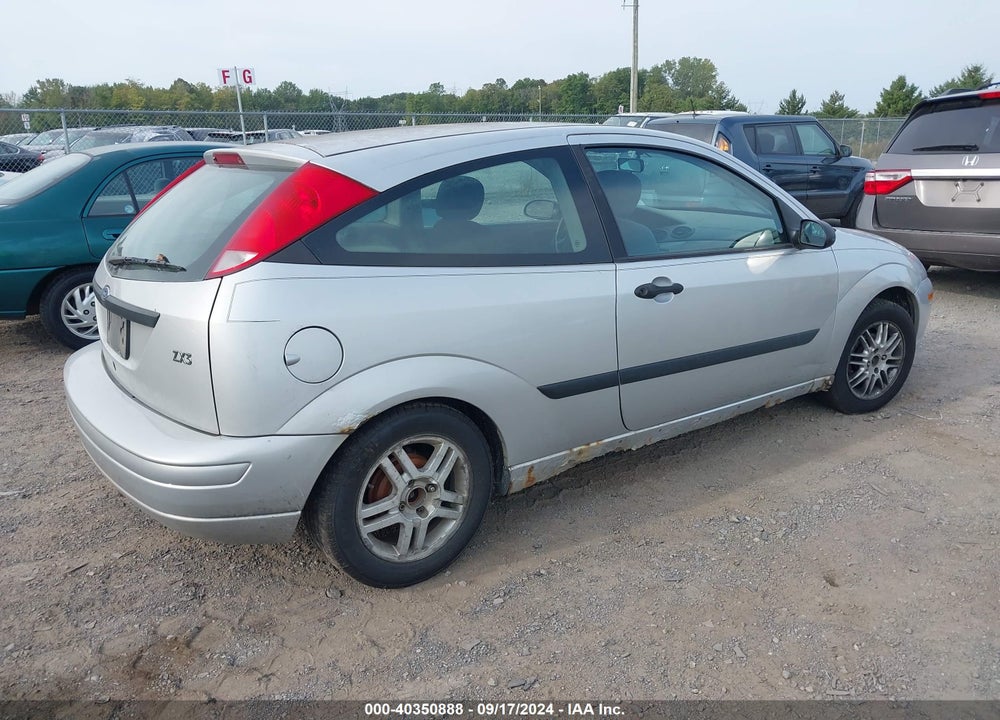 2001 FORD FOCUS ZX3 VIN: 3FAFP31341R247870