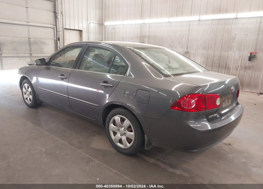 2008 KIA OPTIMA LX VIN: KNAGE123985195881