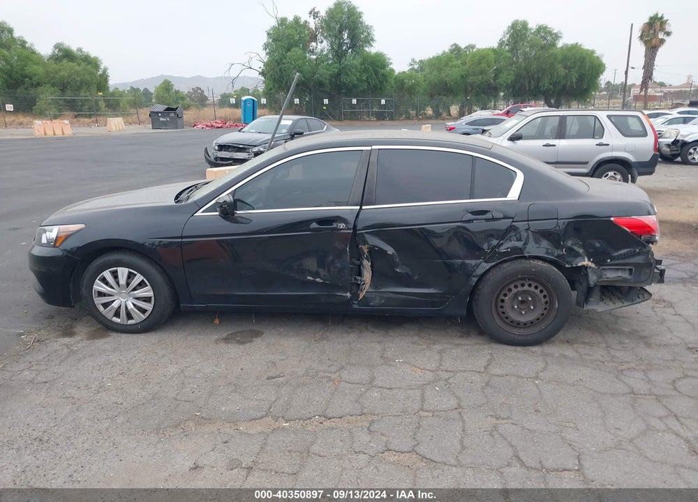 2012 HONDA ACCORD 2.4 LX VIN: 1HGCP2F3XCA009892