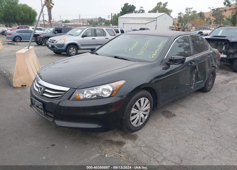 2012 HONDA ACCORD 2.4 LX VIN: 1HGCP2F3XCA009892