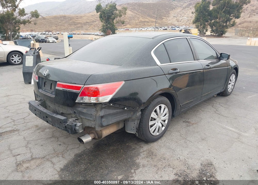 2012 HONDA ACCORD 2.4 LX VIN: 1HGCP2F3XCA009892