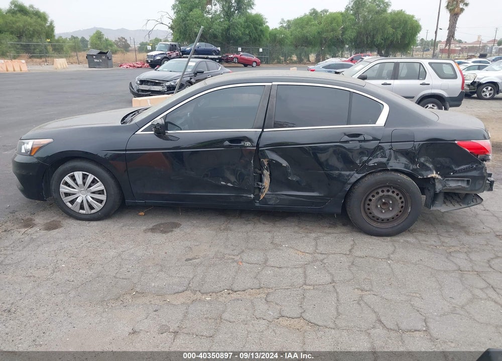 2012 HONDA ACCORD 2.4 LX VIN: 1HGCP2F3XCA009892