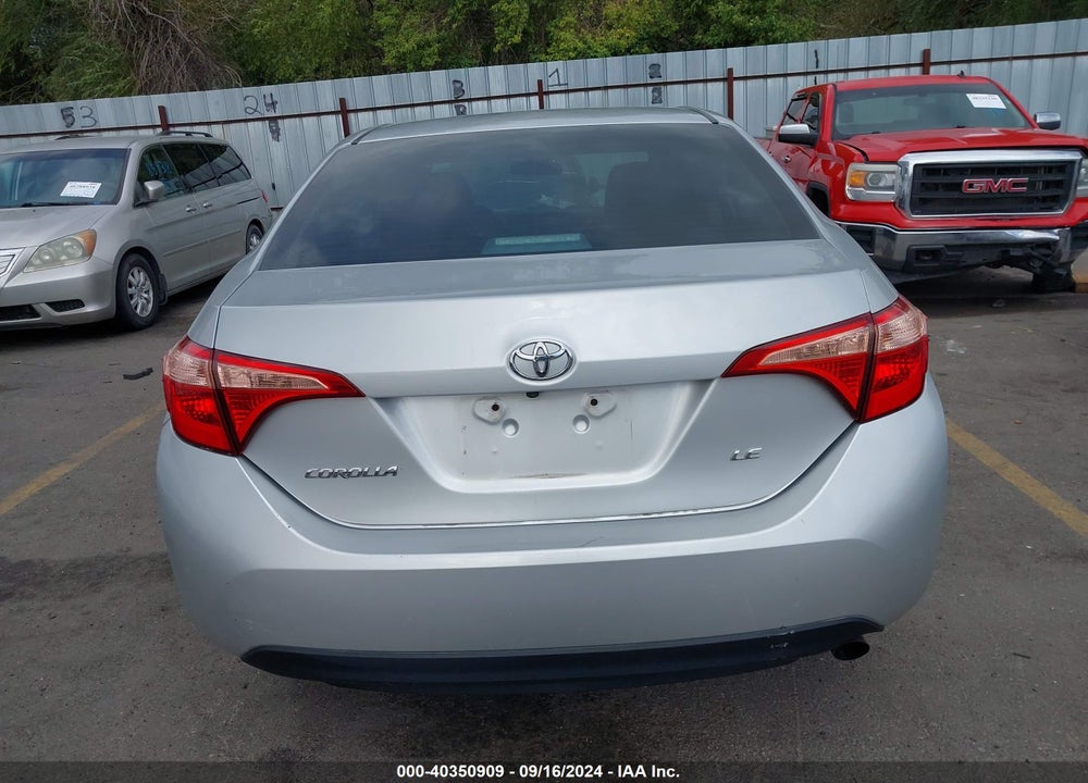 2017 TOYOTA COROLLA LE VIN: 5YFBURHE1HP621850