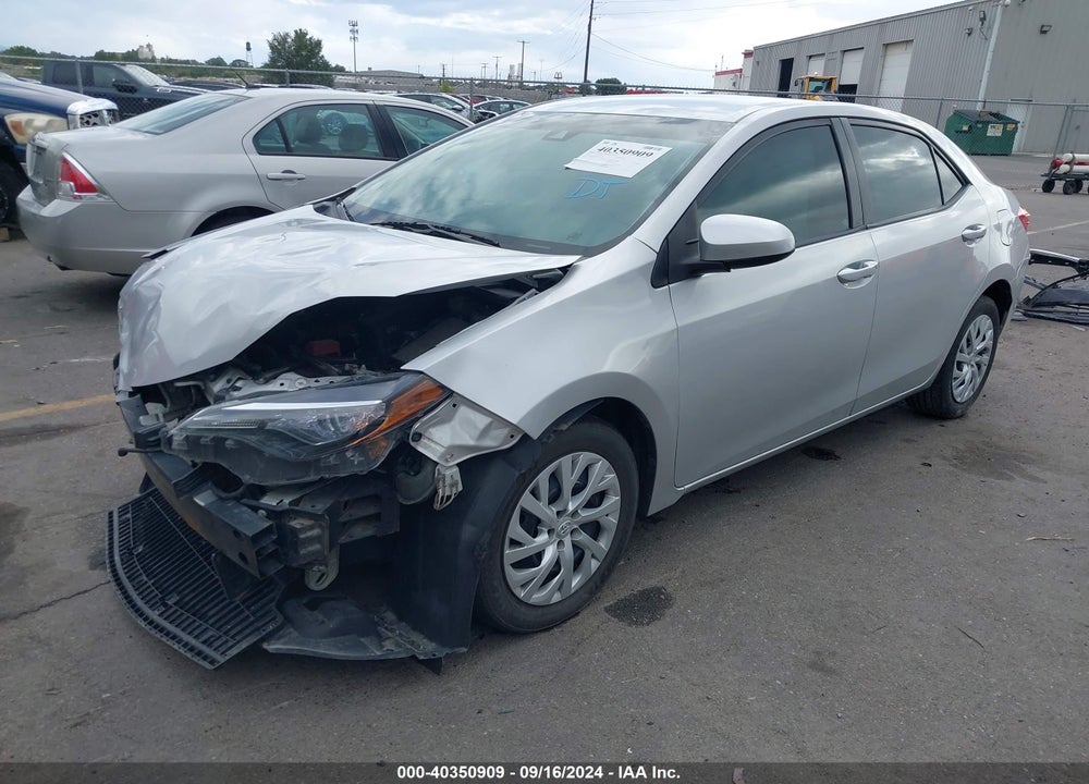 2017 TOYOTA COROLLA LE VIN: 5YFBURHE1HP621850