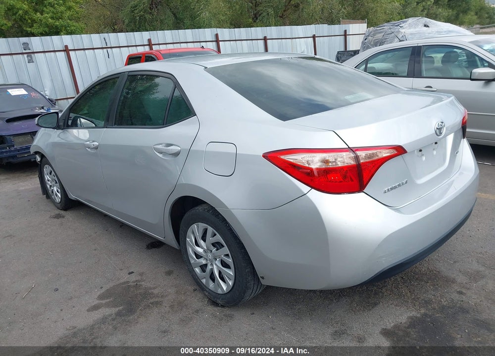 2017 TOYOTA COROLLA LE VIN: 5YFBURHE1HP621850