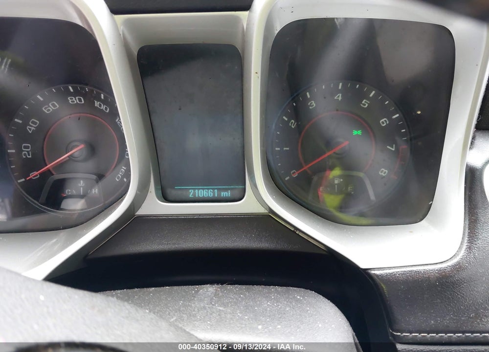 2013 CHEVROLET CAMARO 1LT VIN: 2G1FB1E33D9210822