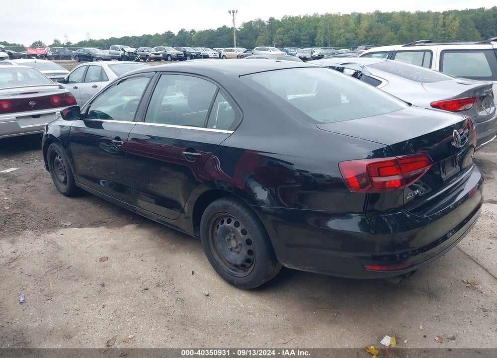 2017 VOLKSWAGEN JETTA 1.4T S VIN: 3VW2B7AJXHM343486