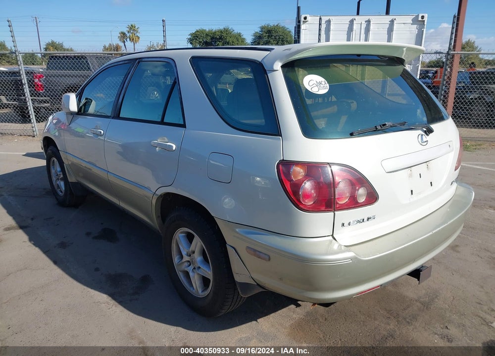 2000 LEXUS RX 300 VIN: JT6GF10U4Y0053406