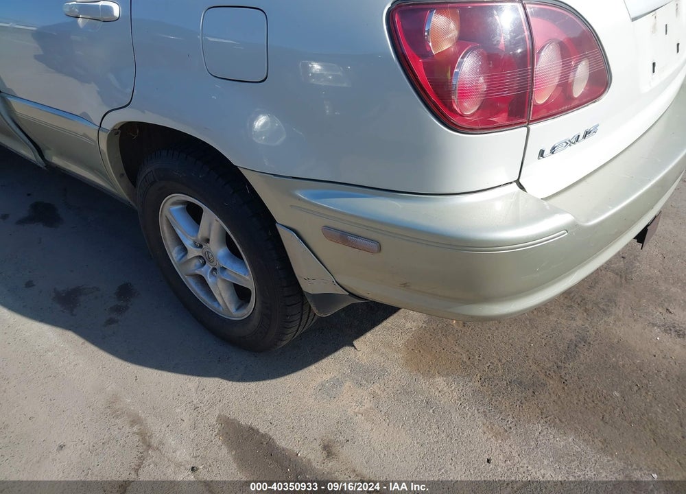 2000 LEXUS RX 300 VIN: JT6GF10U4Y0053406