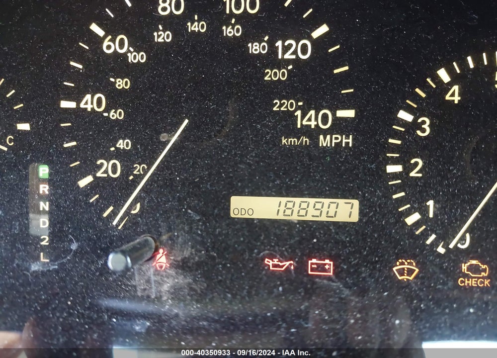 2000 LEXUS RX 300 VIN: JT6GF10U4Y0053406