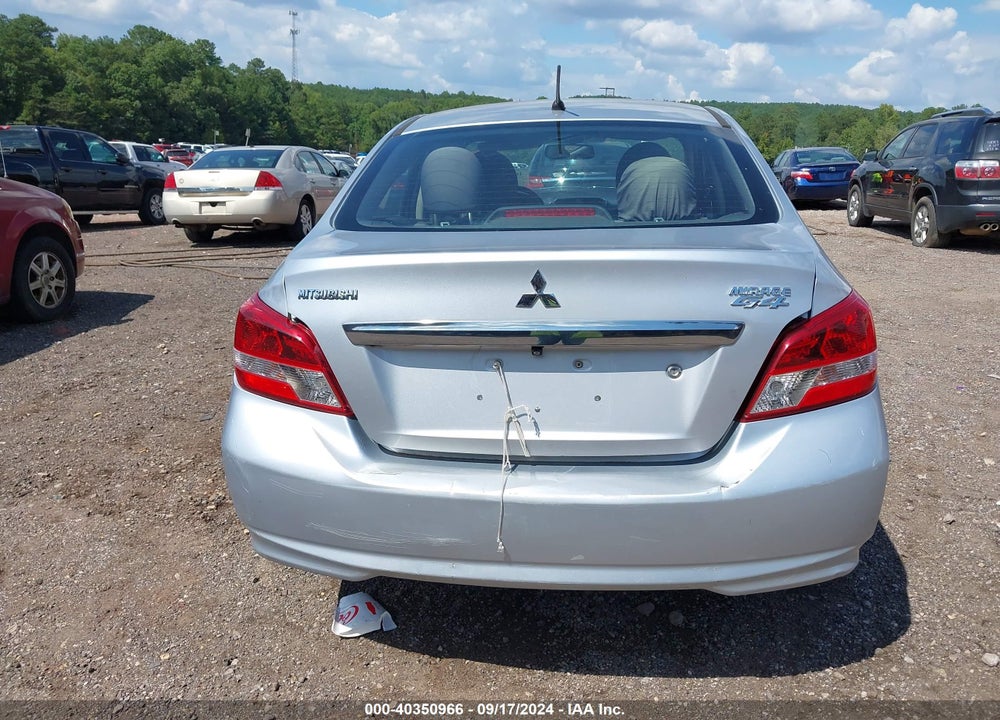 2017 MITSUBISHI MIRAGE G4 ES VIN: ML32F3FJXHHF11324