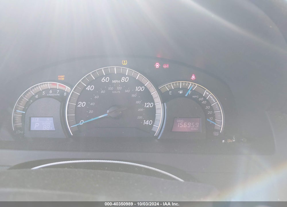 2012 TOYOTA CAMRY SE VIN: 4T1BF1FK6CU041151
