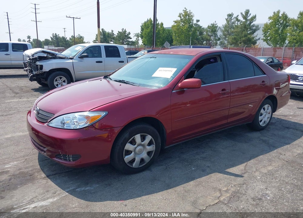 2003 TOYOTA CAMRY LE VIN: 4T1BE32K33U208313