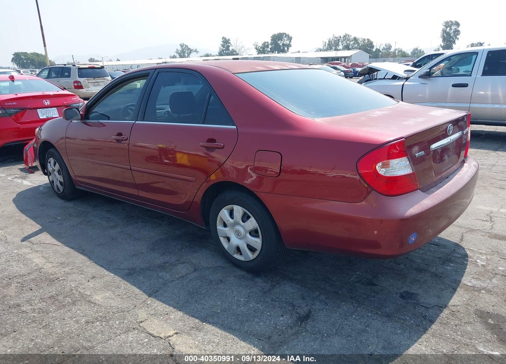 2003 TOYOTA CAMRY LE VIN: 4T1BE32K33U208313