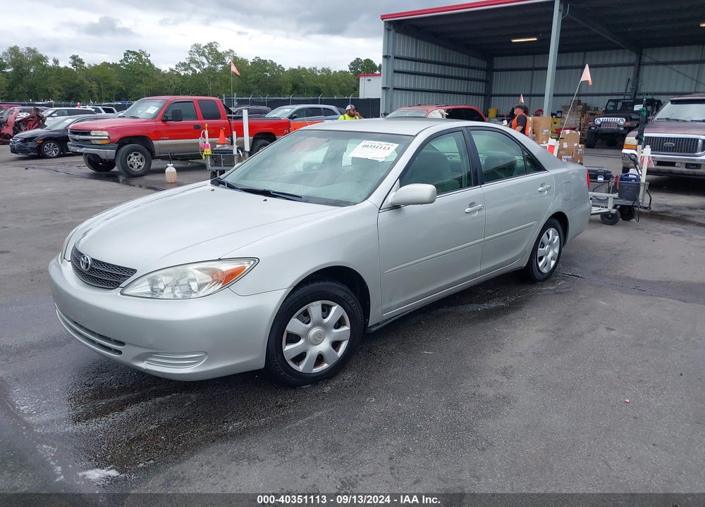 2002 TOYOTA CAMRY LE VIN: 4T1BE32K12U095315