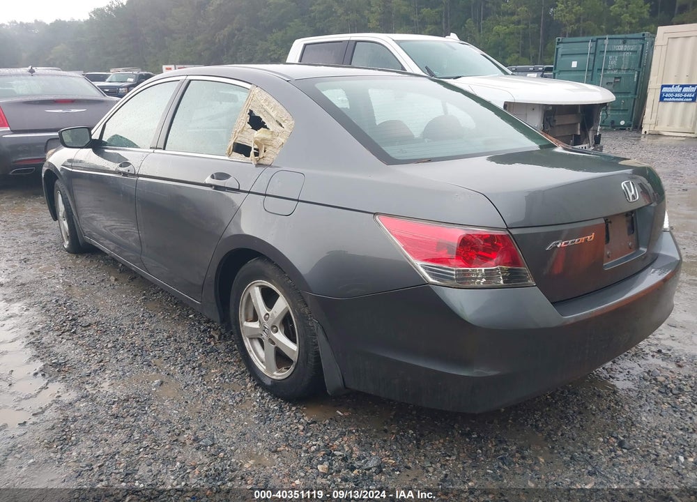 2009 HONDA ACCORD 2.4 EX VIN: 1HGCP26789A003441
