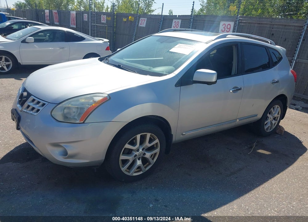 2013 NISSAN ROGUE SV W/SL PKG VIN: JN8AS5MVXDW634831