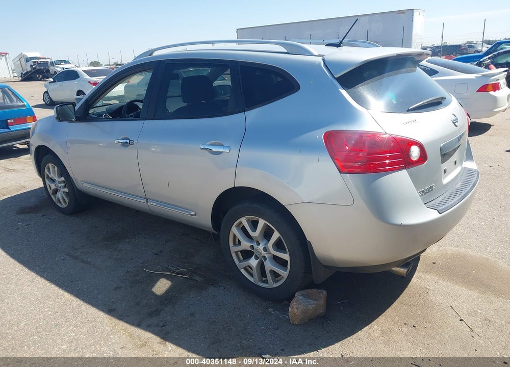 2013 NISSAN ROGUE SV W/SL PKG VIN: JN8AS5MVXDW634831