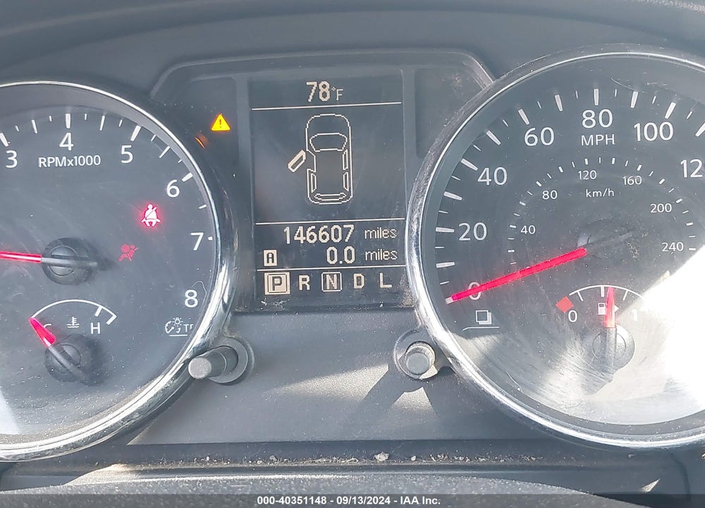 2013 NISSAN ROGUE SV W/SL PKG VIN: JN8AS5MVXDW634831