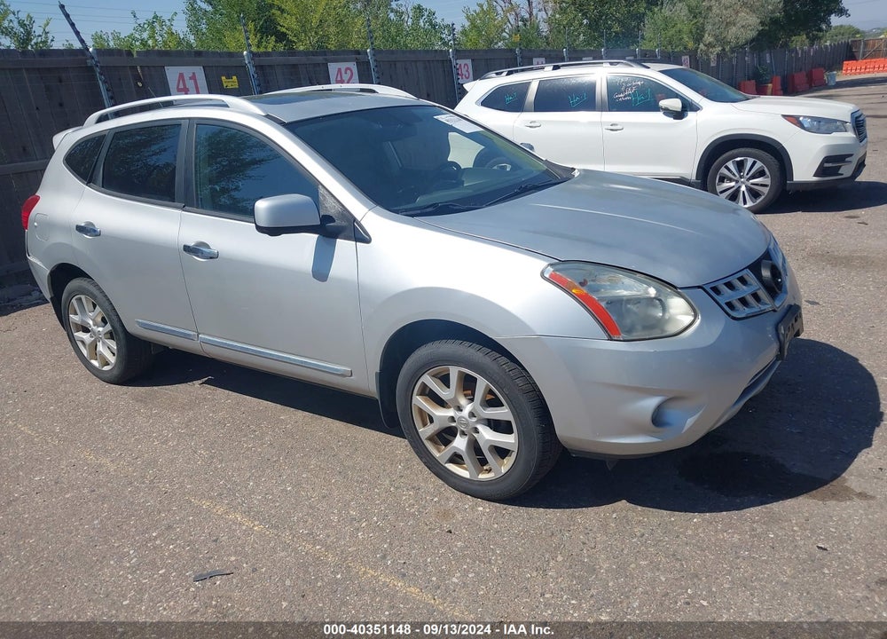 2013 NISSAN ROGUE SV W/SL PKG VIN: JN8AS5MVXDW634831