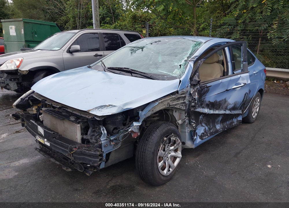 2013 HYUNDAI ACCENT GLS VIN: KMHCT4AE9DU347746