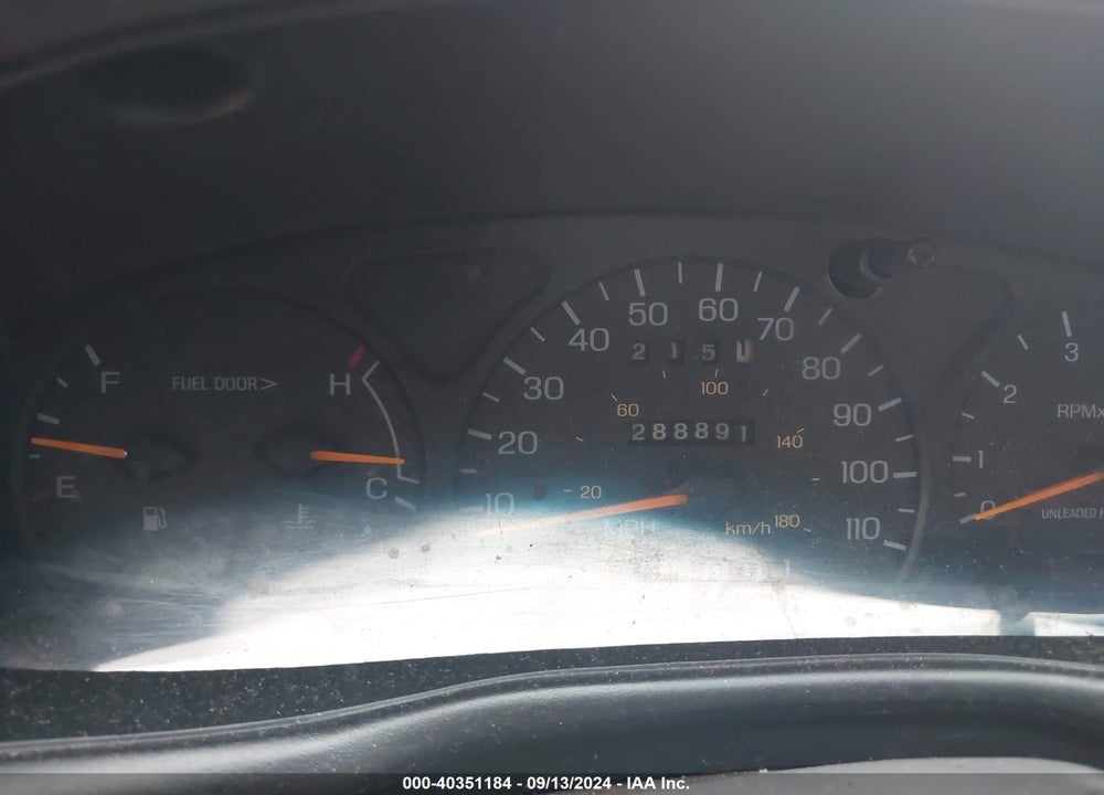 1997 FORD TAURUS GL VIN: 1FALP52U5VA316037