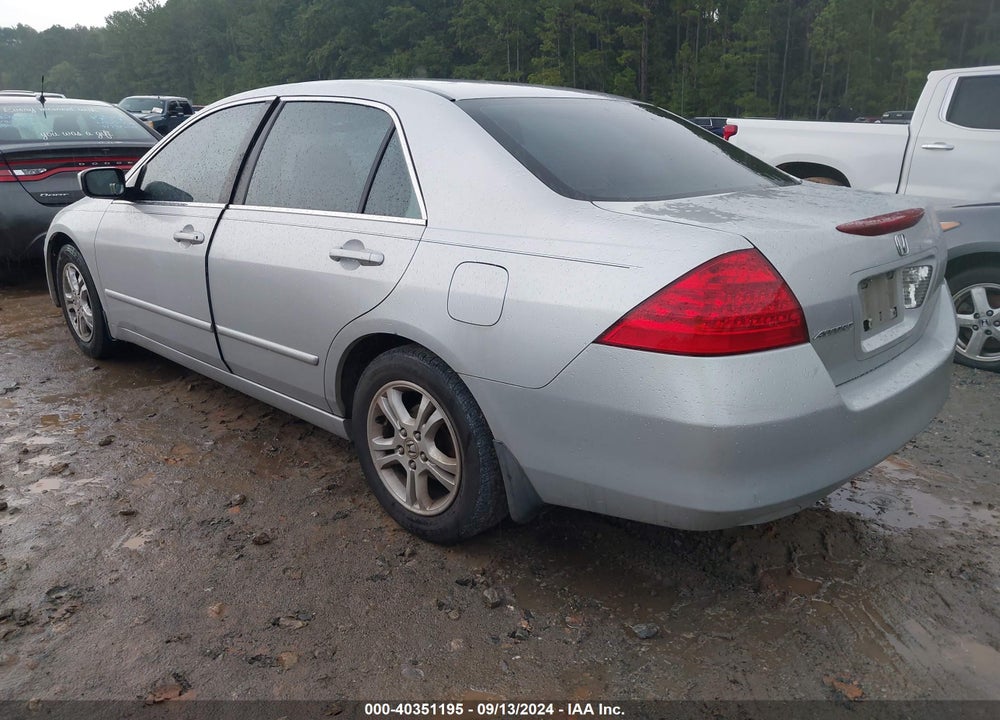 2006 HONDA ACCORD 2.4 SE VIN: 1HGCM56386A126613