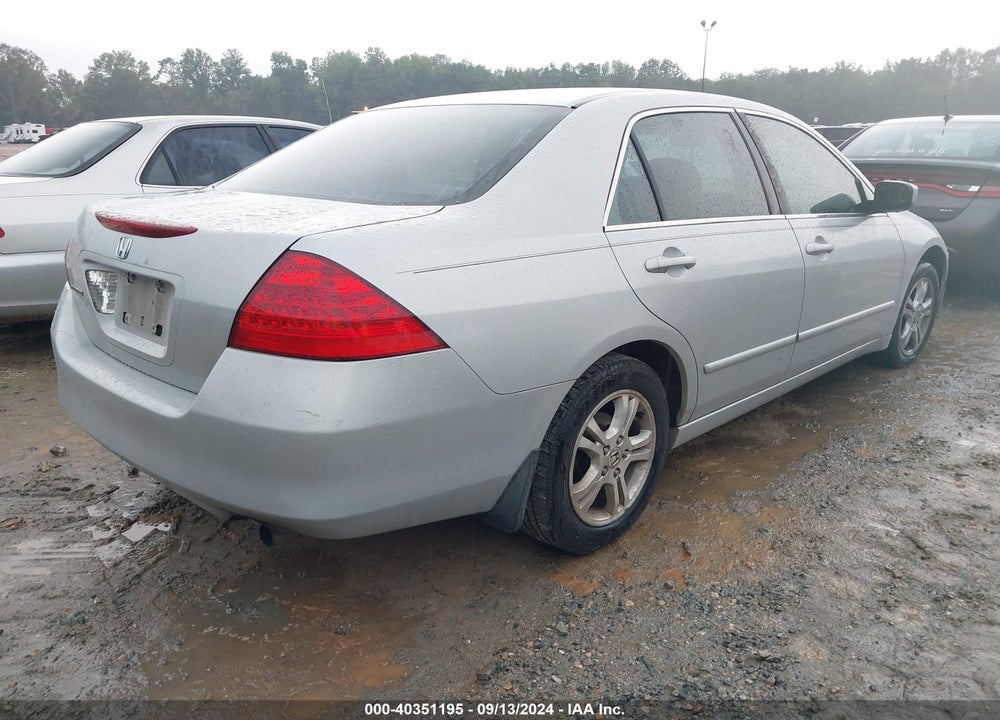 2006 HONDA ACCORD 2.4 SE VIN: 1HGCM56386A126613