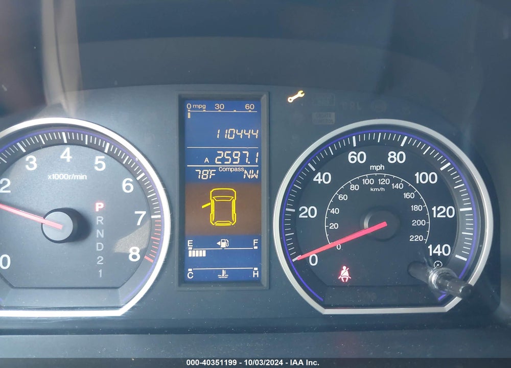 2010 HONDA CR-V EX-L VIN: 5J6RE3H79AL007261