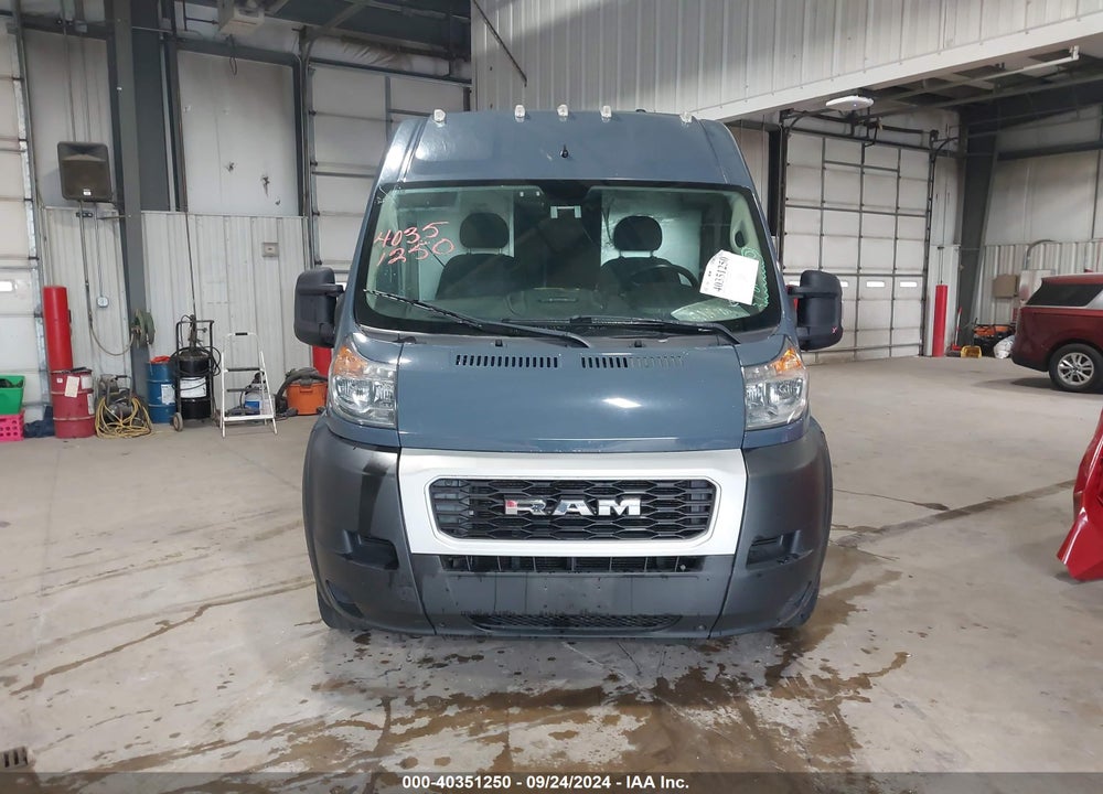 2019 RAM PROMASTER 2500 HIGH ROOF 159 WB VIN: 3C6TRVDG0KE520837
