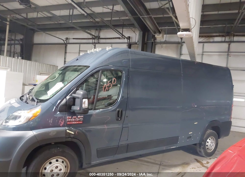 2019 RAM PROMASTER 2500 HIGH ROOF 159 WB VIN: 3C6TRVDG0KE520837