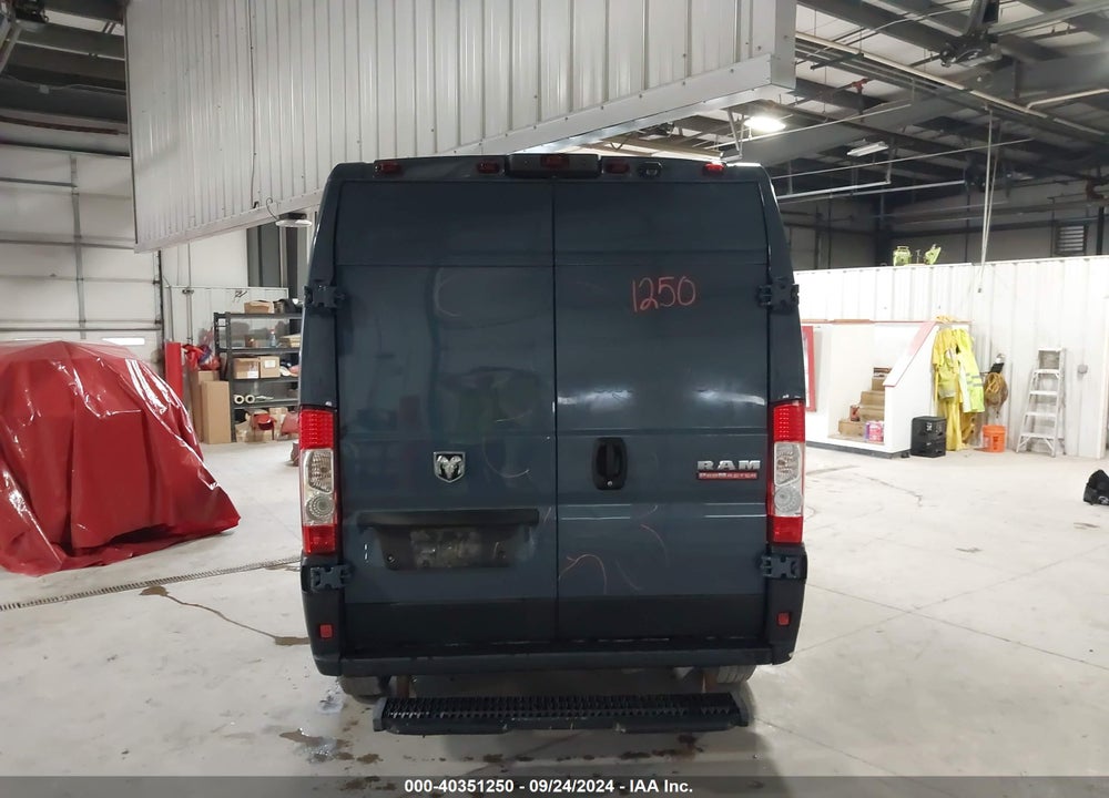 2019 RAM PROMASTER 2500 HIGH ROOF 159 WB VIN: 3C6TRVDG0KE520837