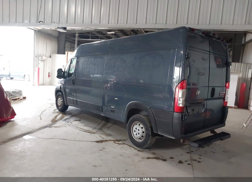 2019 RAM PROMASTER 2500 HIGH ROOF 159 WB VIN: 3C6TRVDG0KE520837