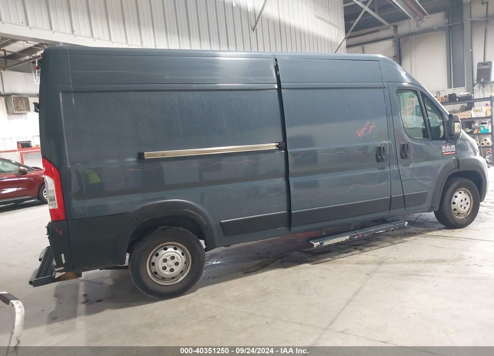 2019 RAM PROMASTER 2500 HIGH ROOF 159 WB VIN: 3C6TRVDG0KE520837