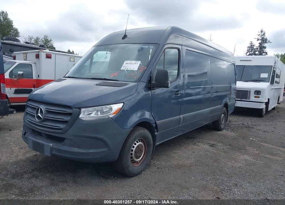 2019 MERCEDES-BENZ SPRINTER 2500 HIGH ROOF V6 VIN: WD4PF1CD1KP134291