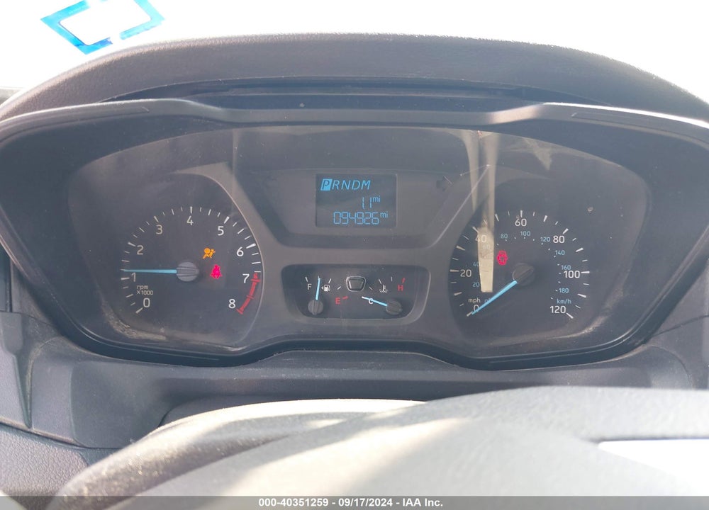2019 FORD TRANSIT-250 VIN: 1FTYR3XM9KKB33107