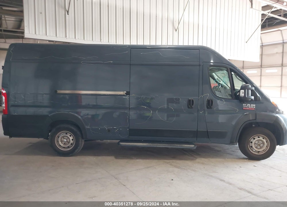 2020 RAM PROMASTER 3500 CARGO VAN HIGH ROOF 159 WB EXT VIN: 3C6URVJG3LE128462