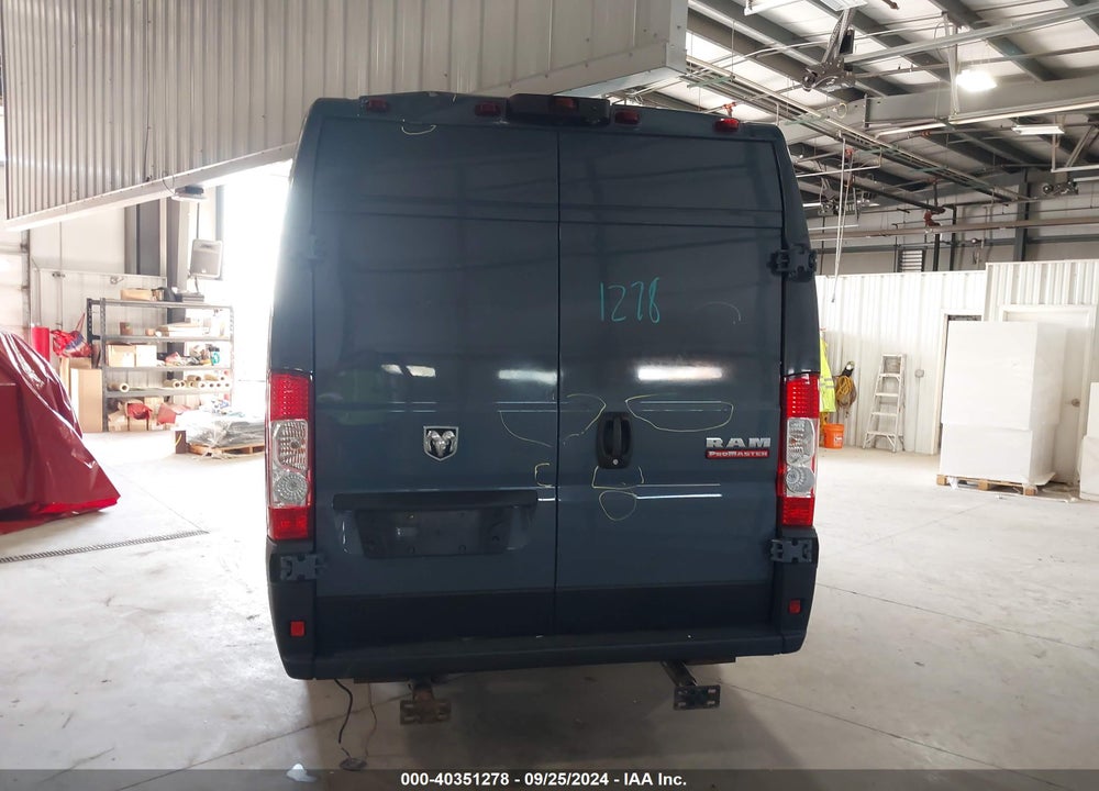 2020 RAM PROMASTER 3500 CARGO VAN HIGH ROOF 159 WB EXT VIN: 3C6URVJG3LE128462