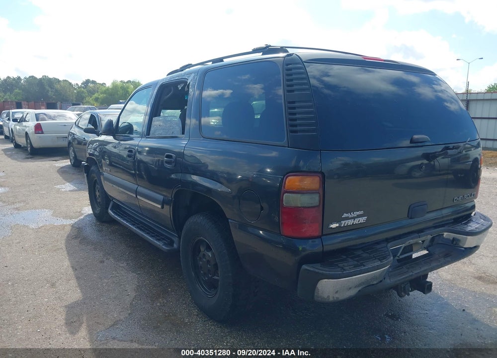 2003 CHEVROLET TAHOE LS VIN: 1GNEC13Z43R224733