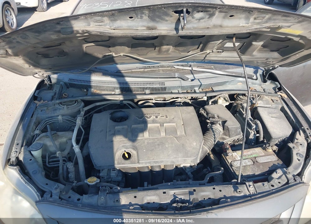 2011 TOYOTA COROLLA LE VIN: 2T1BU4EE9BC573772