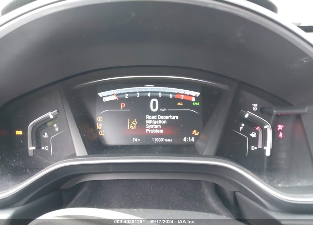 2018 HONDA CR-V TOURING VIN: 2HKRW2H99JH635467
