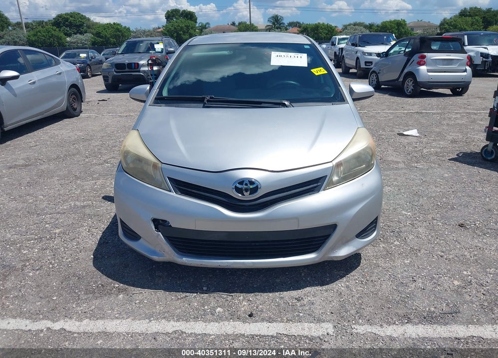 2012 TOYOTA YARIS LE VIN: JTDKTUD36CD520986