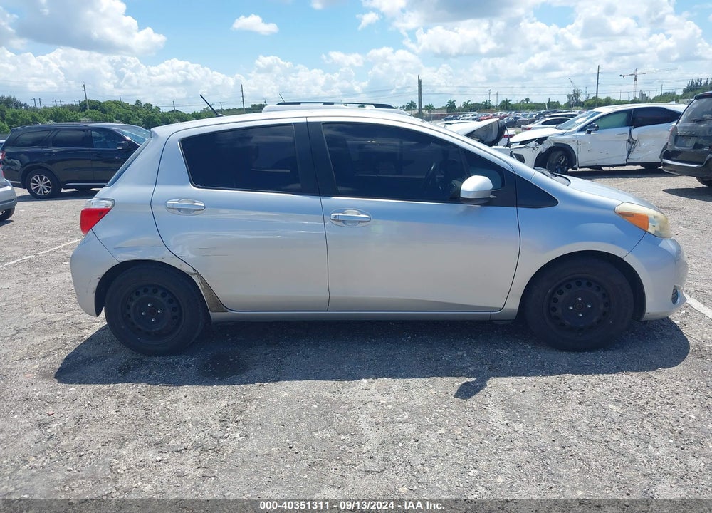 2012 TOYOTA YARIS LE VIN: JTDKTUD36CD520986