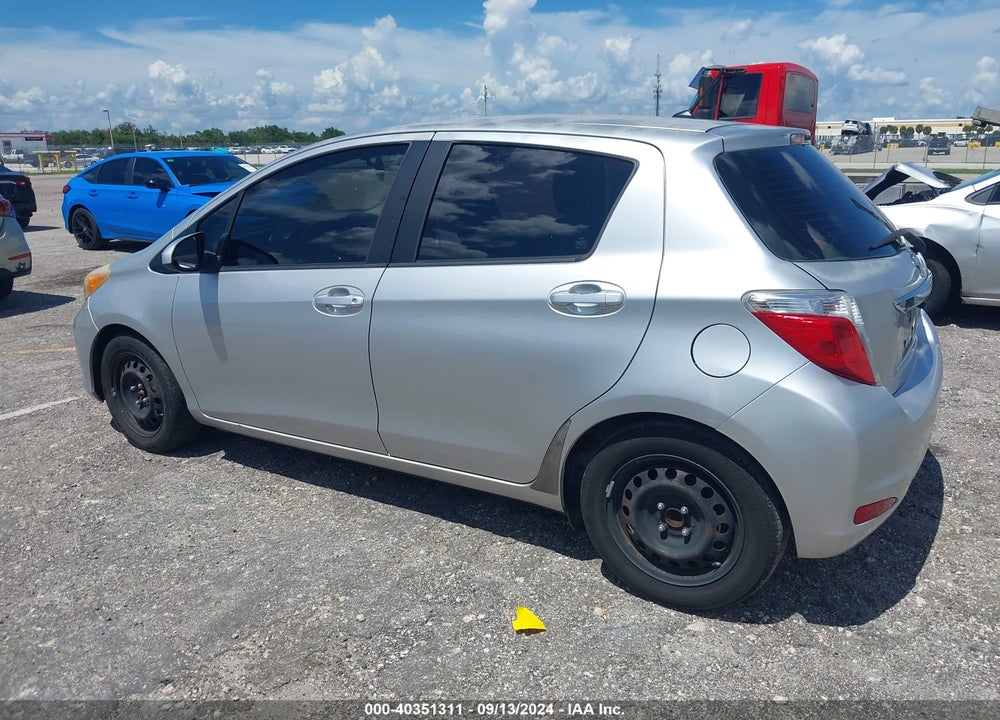 2012 TOYOTA YARIS LE VIN: JTDKTUD36CD520986