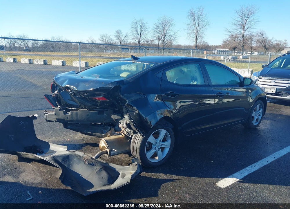 2012 HYUNDAI ELANTRA GLS (ULSAN PLANT) VIN: KMHDH4AE9CU367337