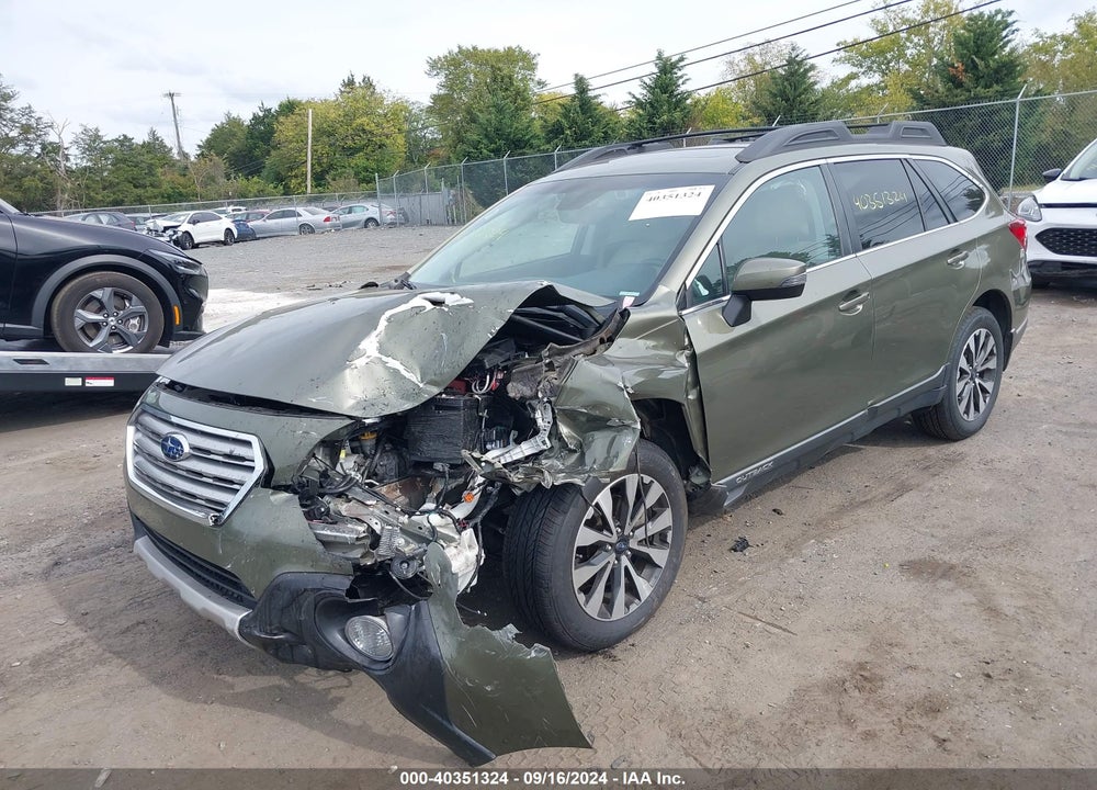 2017 SUBARU OUTBACK 2.5I LIMITED VIN: 4S4BSANC1H3369385