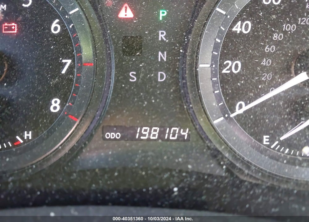 2008 LEXUS ES 350 VIN: JTHBJ46G882262994