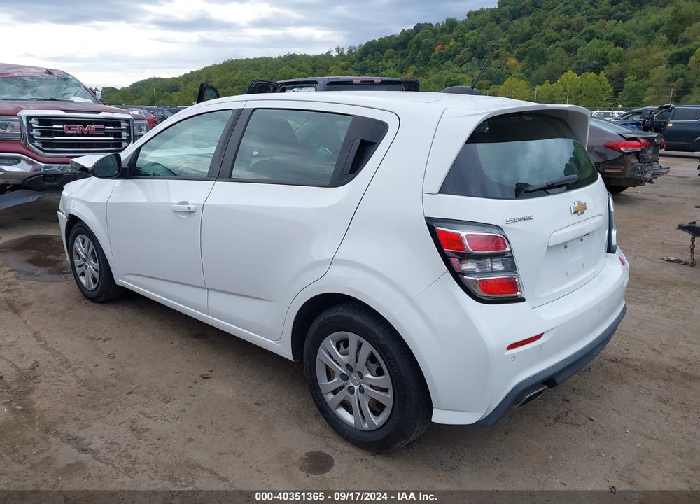 2020 CHEVROLET SONIC FWD  1FL 5-DOOR VIN: 1G1JG6SB8L4123715