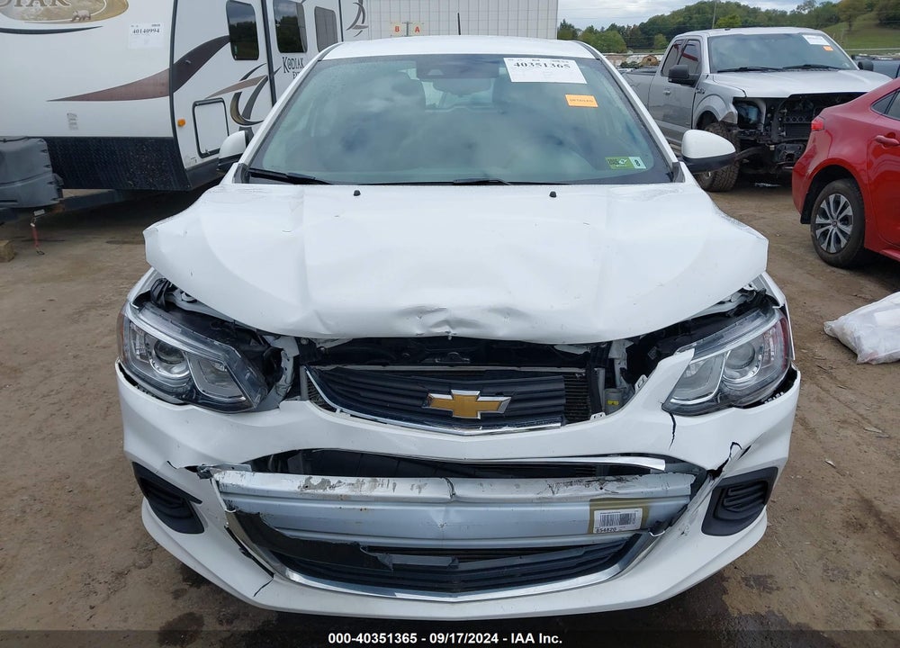 2020 CHEVROLET SONIC FWD  1FL 5-DOOR VIN: 1G1JG6SB8L4123715