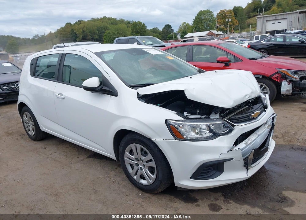 2020 CHEVROLET SONIC FWD  1FL 5-DOOR VIN: 1G1JG6SB8L4123715
